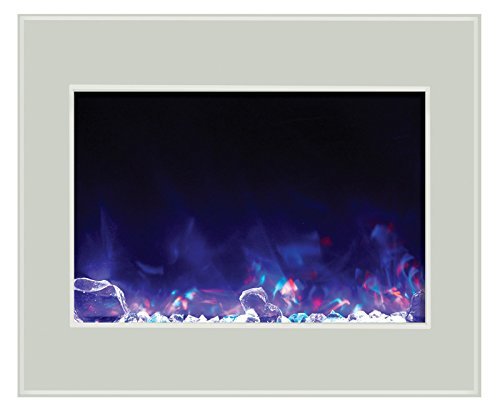 Amantii ZECL-30-3226-WHTGLS Electric Fireplace N2
