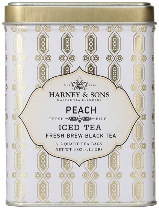 Harney & Sons Black Iced Tea, Peach, 6 Tea Bags N2