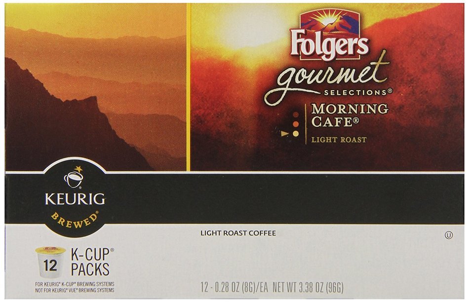 Folgers Classic Roast K-Cup Packs 12-Count (Pack of 6) N36