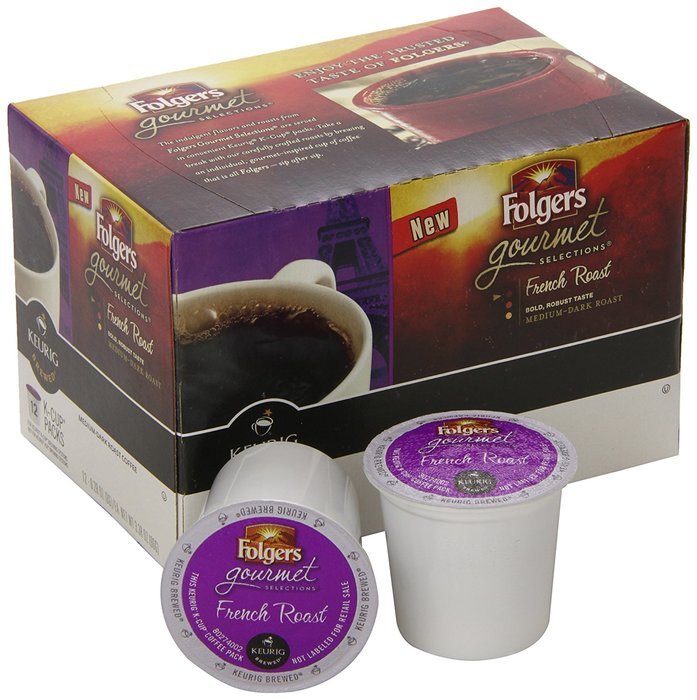 Folgers Classic Roast K-Cup Packs 12-Count (Pack of 6) N41