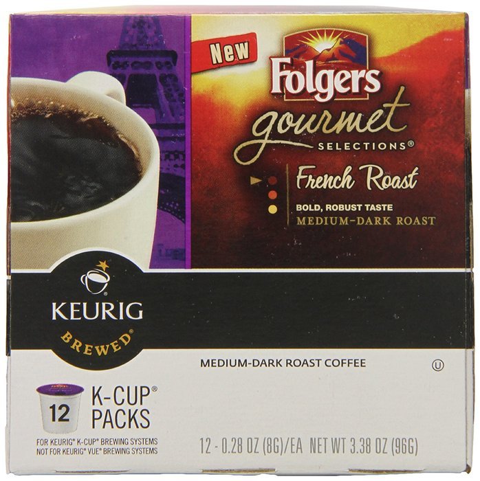 Folgers Classic Roast K-Cup Packs 12-Count (Pack of 6) N42