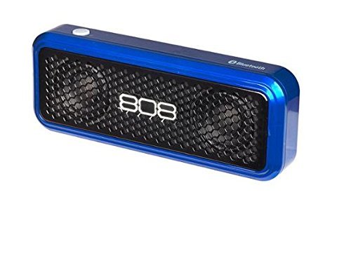 808 HEX XS Portable Wireless Bluetooth Speaker - Blue N6