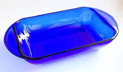 Anchor Hocking Glass 1 Quart 6X9 Baking Pan - Cobalt Blue N2