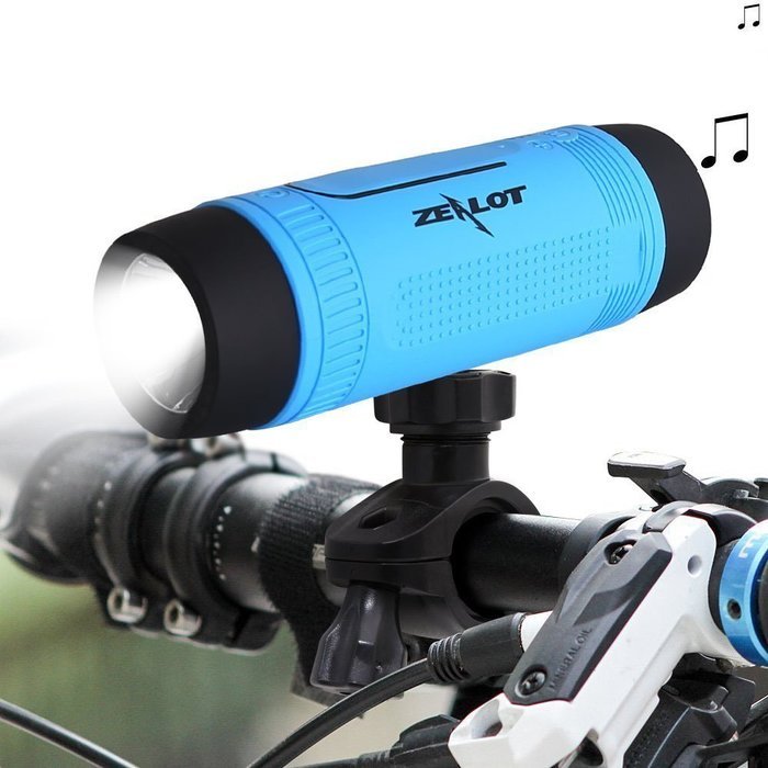 ZEALOT S1 Portable Bluetooth Speakers 24 Hours Play Time Wireless Bike Speaker with Micro SD Card Slot AUX Input... N4