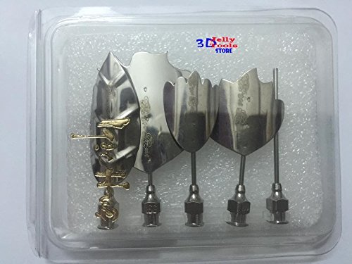 3D Jelly Cake Tools specially -Type 18 - Peony - 5 pcs/set N3