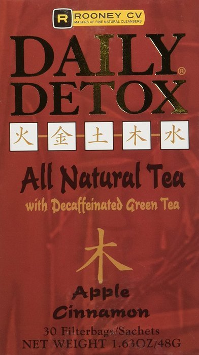 Daily Detox All Natural Tea, Decaffeinated Original Green Tea, 30 Count N4