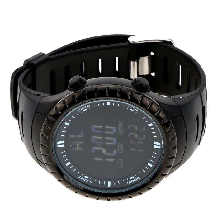 Docooler 5ATM Waterproof Outdoor Fishing Watch Altimeter Barometer Thermometer Multifunctional Digital Wristwatch