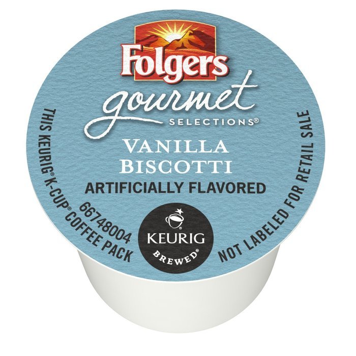 Folgers Classic Roast K-Cup Packs 12-Count (Pack of 6) N46