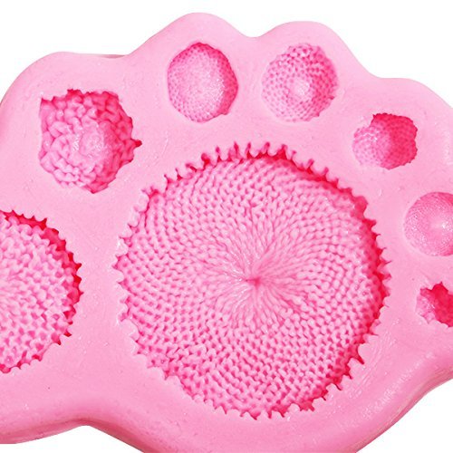 "Sunflower Bud Decorating Mold Fondant Silicone Cake Mould" shopping