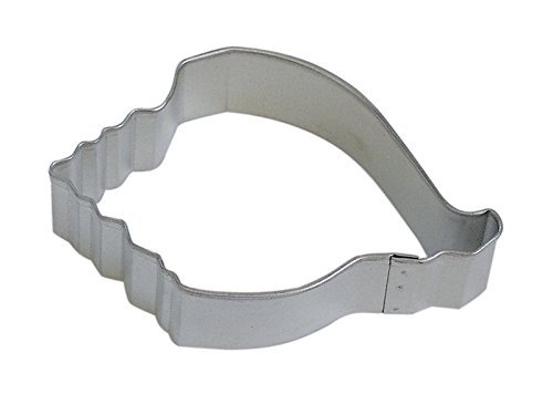 CybrTrayd RM-0890 R&M Conch Shell 4" Cookie Cutter, Metallic