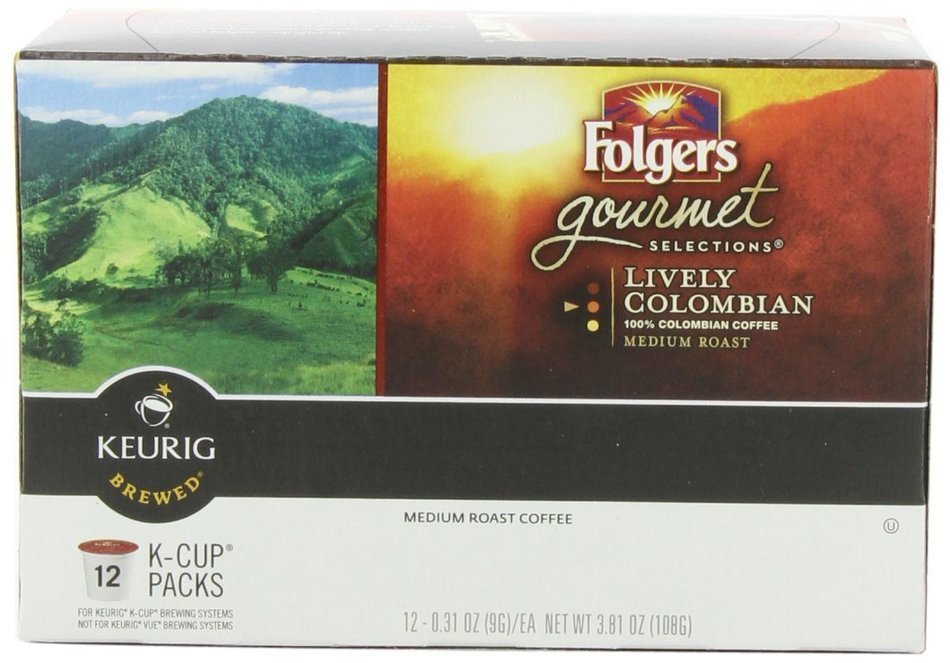 Folgers Classic Roast K-Cup Packs 12-Count (Pack of 6) N54