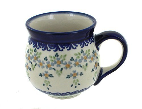 Polish Pottery Summer Vine Bubble Mug