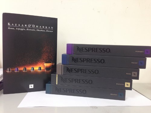 Nespresso OriginalLine: 50 Kazaar Dharkan Combo