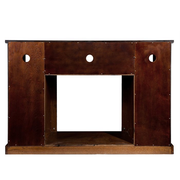 Kendall Electric Media Fireplace - Glazed Pine N8