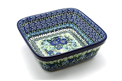 Polish Pottery Baker - Square - Unikat Signature - U4629