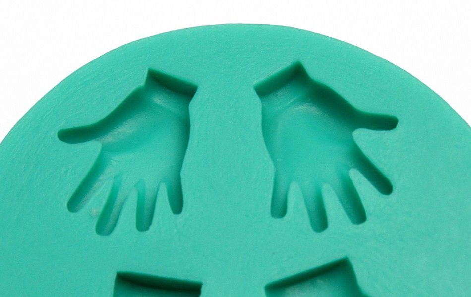 FreshGadgetz Silicone Hands Mould Mold Cake Topper Decoration