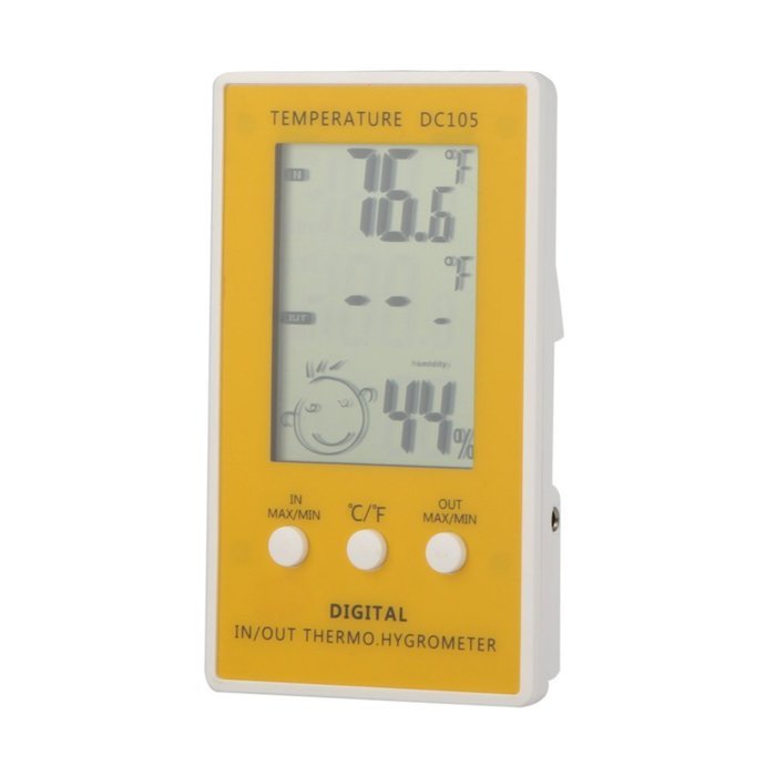 KKmoon LCD Digital Thermometer Hygrometer Temperature Humidity Meter With Wired External Sensor