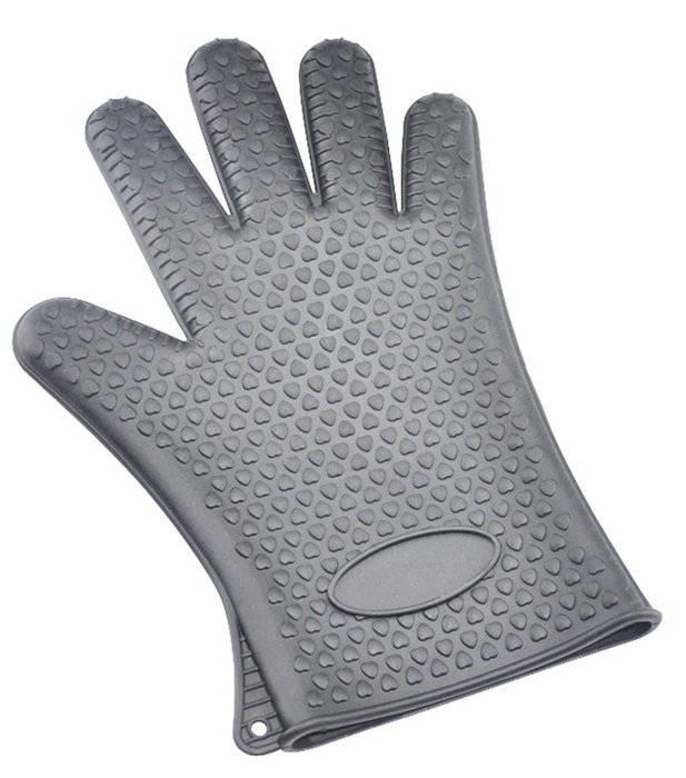 Beauty Clubs 1PC Microwave Baking Tool Heat Resistant Silicone Glove (Rose Red) N7