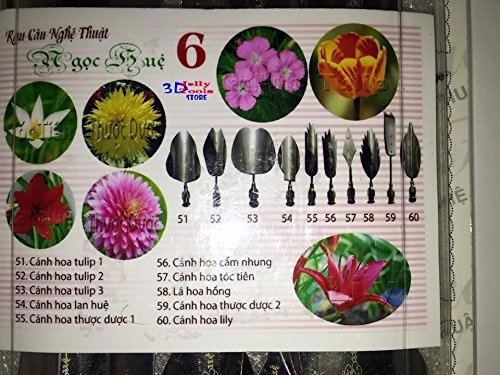 3d Gelatin Art Tools - Type 6 - 3d Jelly Cake Tools - 10 Pcs/set N3