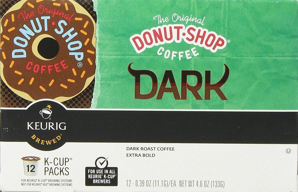 The Original Donut Shop Coffee, Dark, 4.6 Ounce (Pack of 6) N2