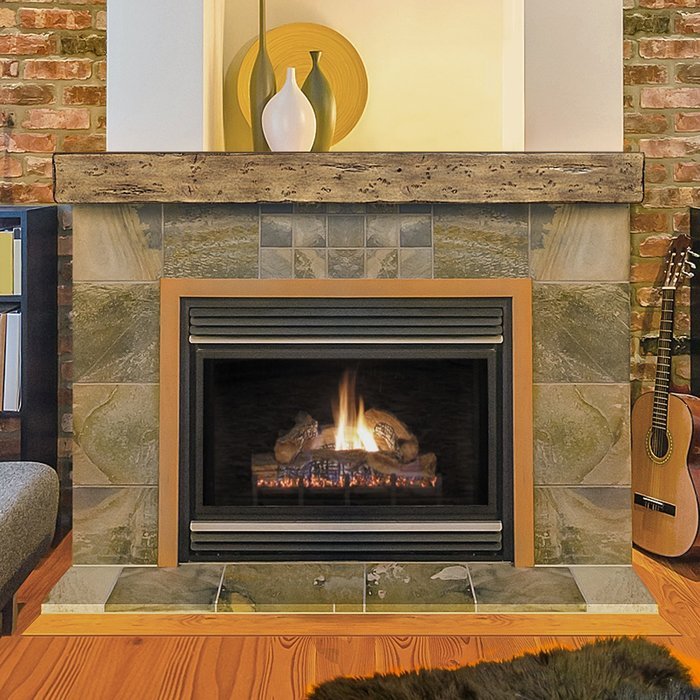 Pearl Mantels Shenandoah Traditional Fireplace Mantel Shelf N7