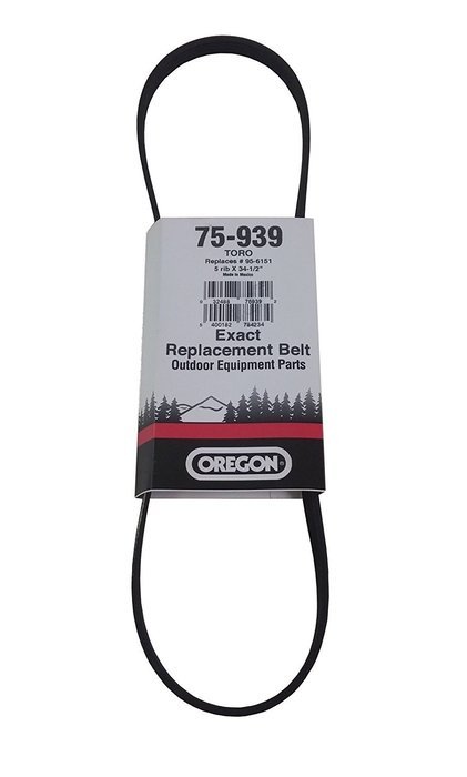 Oregon 75-939 Auger Drive Belt for Toro Snow Blower Genuine OEM
