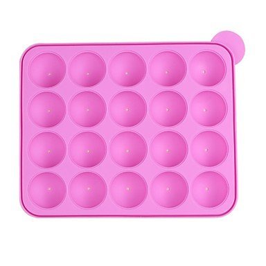 QINF New Silicone Non Stick Cake POP Set Baking Tray Mold Birthday Party 20 Units N4