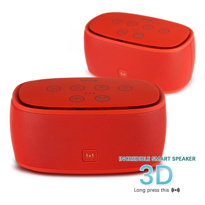 Xcellent Global TWS ( True Wireless Stereo) Bluetooth Speaker, Dual Speaker Pairing, NFC Wireless Pairing, Ultra... N3
