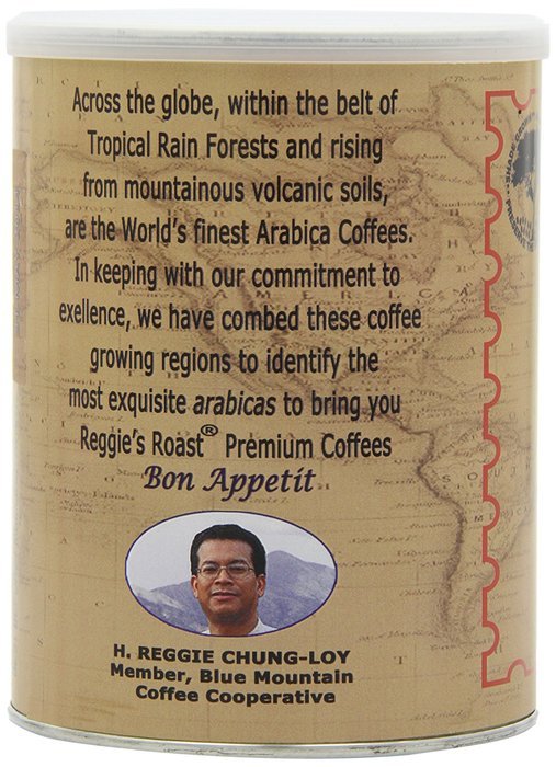 Reggie's Roast Ethiopia Sidamo Whole Bean Coffee, 12-Ounce Cans (Pack of 4) N6