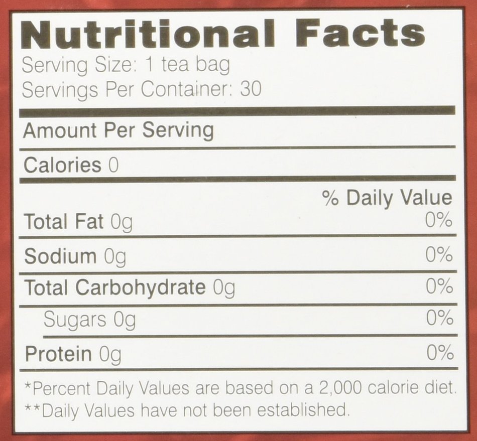 Daily Detox All Natural Tea, Decaffeinated Original Green Tea, 30 Count N8