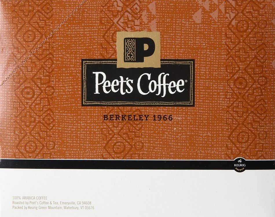 Peet's Coffee & Tea Cafe Domingo K-Cup Portion Pack for Keurig K-Cup Brewers, 22 Count N6