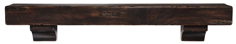Pearl Mantels Shenandoah Traditional Fireplace Mantel Shelf N11