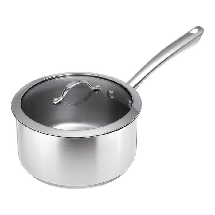 Kuhn Rikon "Colori" 1.5 L Sauce Pan, 6.30", Silver