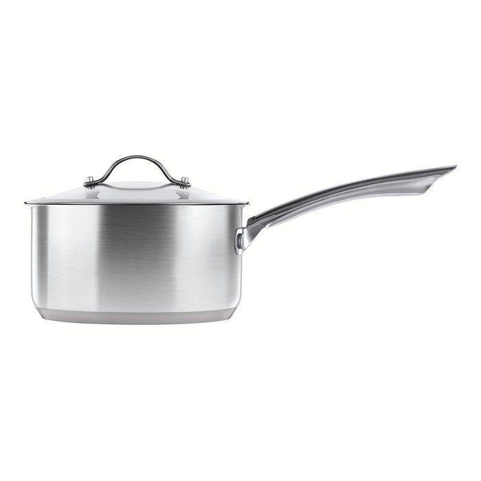 Kuhn Rikon "Colori" 1.5 L Sauce Pan, 6.30", Silver N2