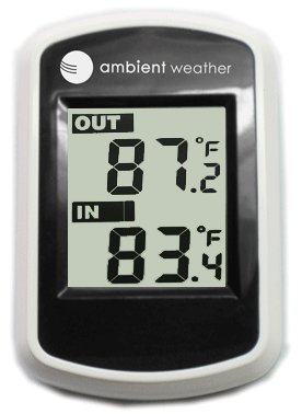 Ambient Weather WS-40 Wireless Thermometer with Indoor and Outdoor Temperature N2