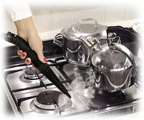 Scunci SS1000 Hand Held Steam Cleaner with Attachments N4