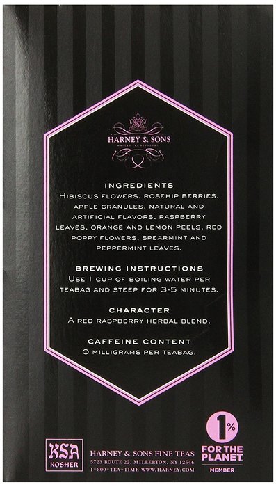 Harney & Sons Green Tea, Tropical, 20 Tea Bags N23