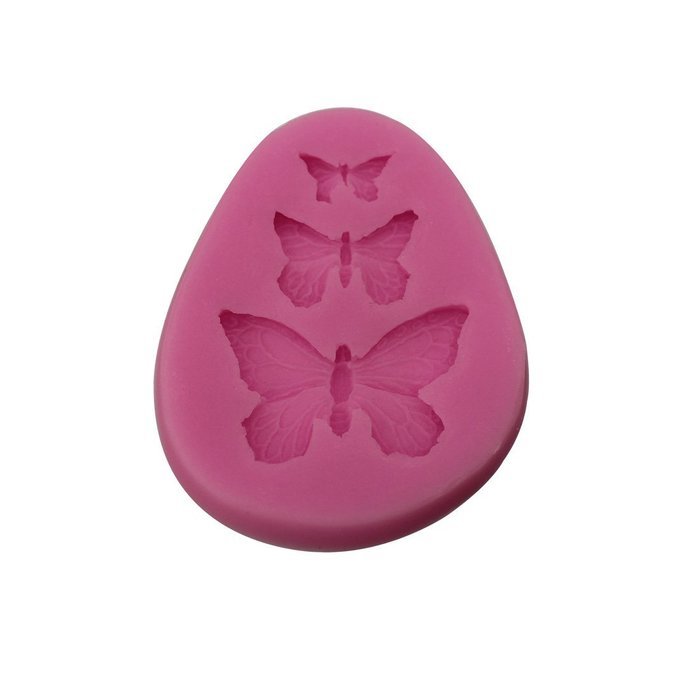 Joylive 3D Butterflies Fondant Cake Chocolate Sugarcraft Mold Mould Cutter Silicone Tools DIY N2