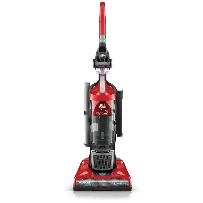Dirt Devil Powerful Pet Hair, Carpet & Hard Floor Bagless Upright Vacuum Cleaner, UD70167
