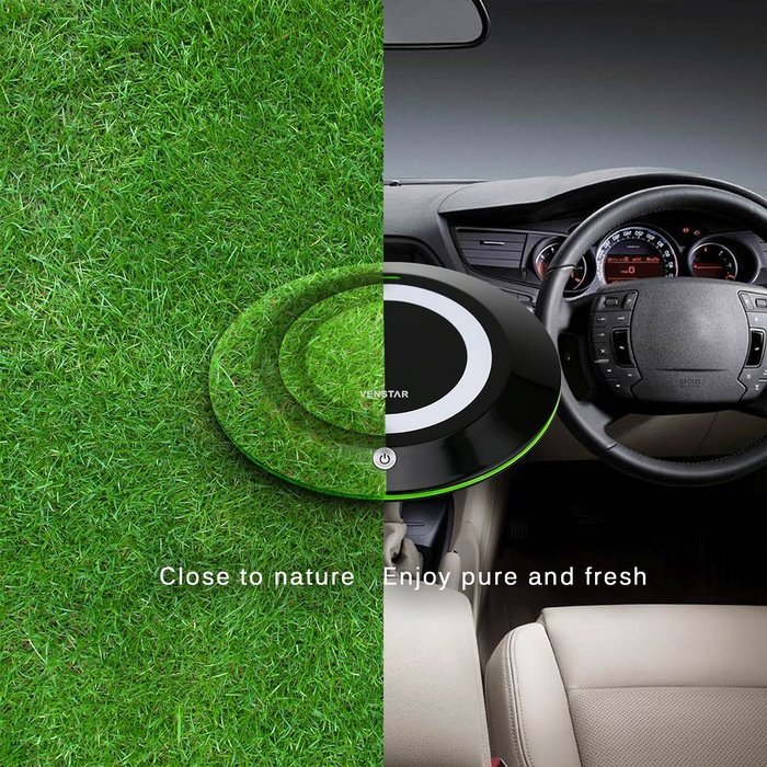 Car Air Purifier, Ionizer, Air cleaner, Ionic air purifier, Car Air Freshener,Ionizer Oxygen Bar with 5V DC Car... N4