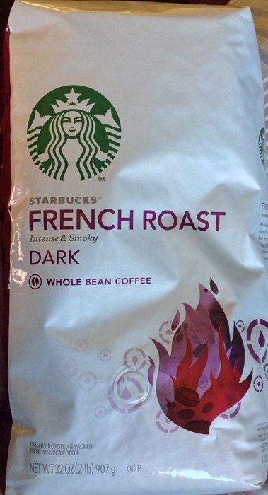 Starbucks French Roast Whole Bean Coffee, 2-Pound N8