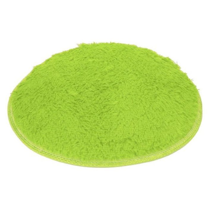 Kingfansion Soft Bath Bedroom Floor Shower Round Mat Rug Non-slip (Black ) N29