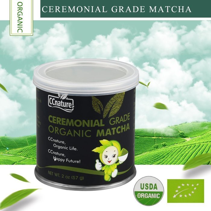 CCnature Organic Matcha Green Tea Powder 1lb. N6