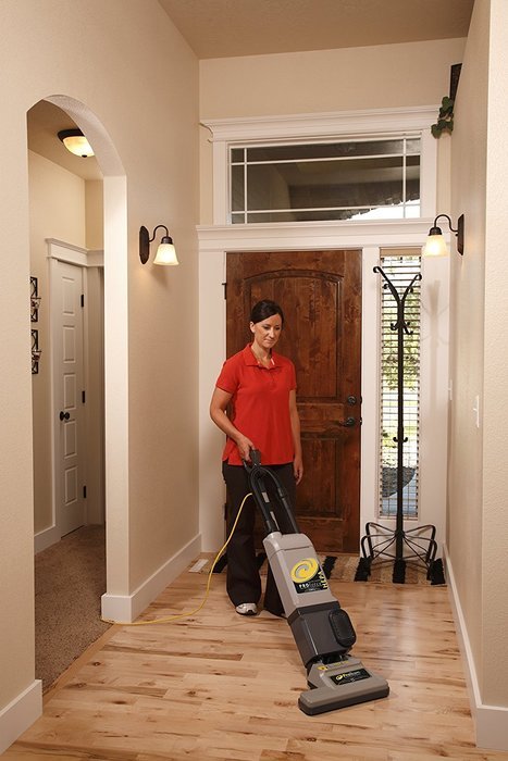 ProTeam ProForce 1500XP HEPA Bagged Upright Vacuum Cleaner, Commercial Upright Vacuum with On-Board Tools - Corded