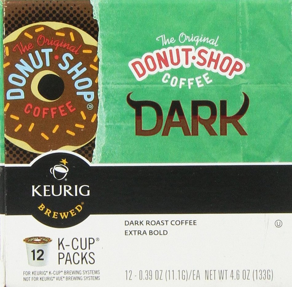 The Original Donut Shop Coffee, Dark, 4.6 Ounce (Pack of 6) N3