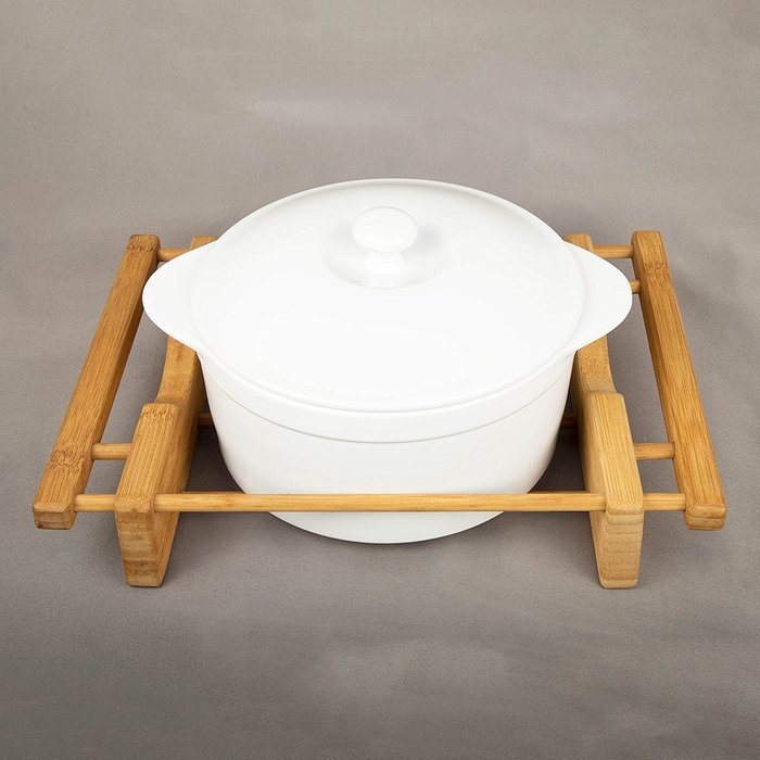 Creative Home 73459 2.5-Quart Grand Buffet Covered Casserole N3