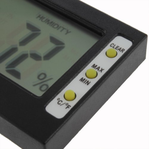 TOOGOO(R) Digital LCD Display Thermometer Hygrometer Temperature Humidity Meter Gauge N4