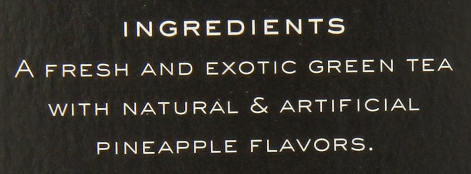 Harney & Sons Green Tea, Tropical, 20 Tea Bags N33