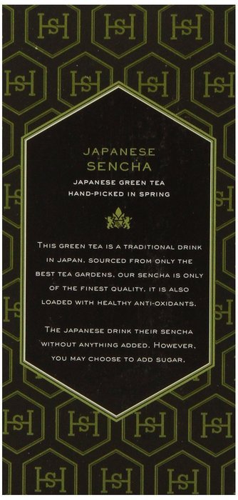 Harney & Sons Green Tea, Tropical, 20 Tea Bags N36