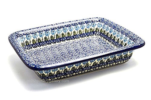 Polish Pottery Baker - Lasagna - Antique Rose